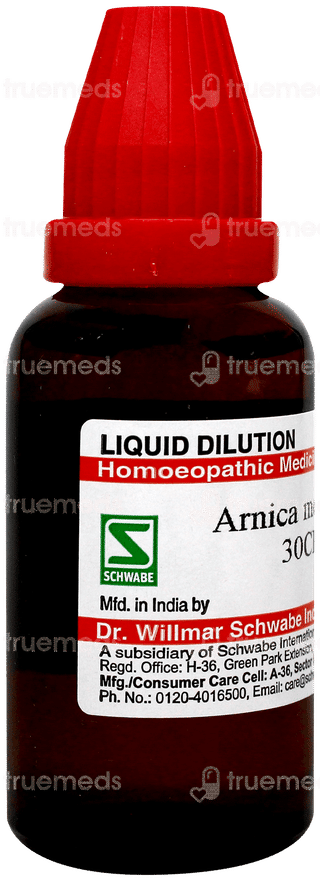 Dr Willmar Schwabe Arnica Montana 30Ch Dilution 30Ml